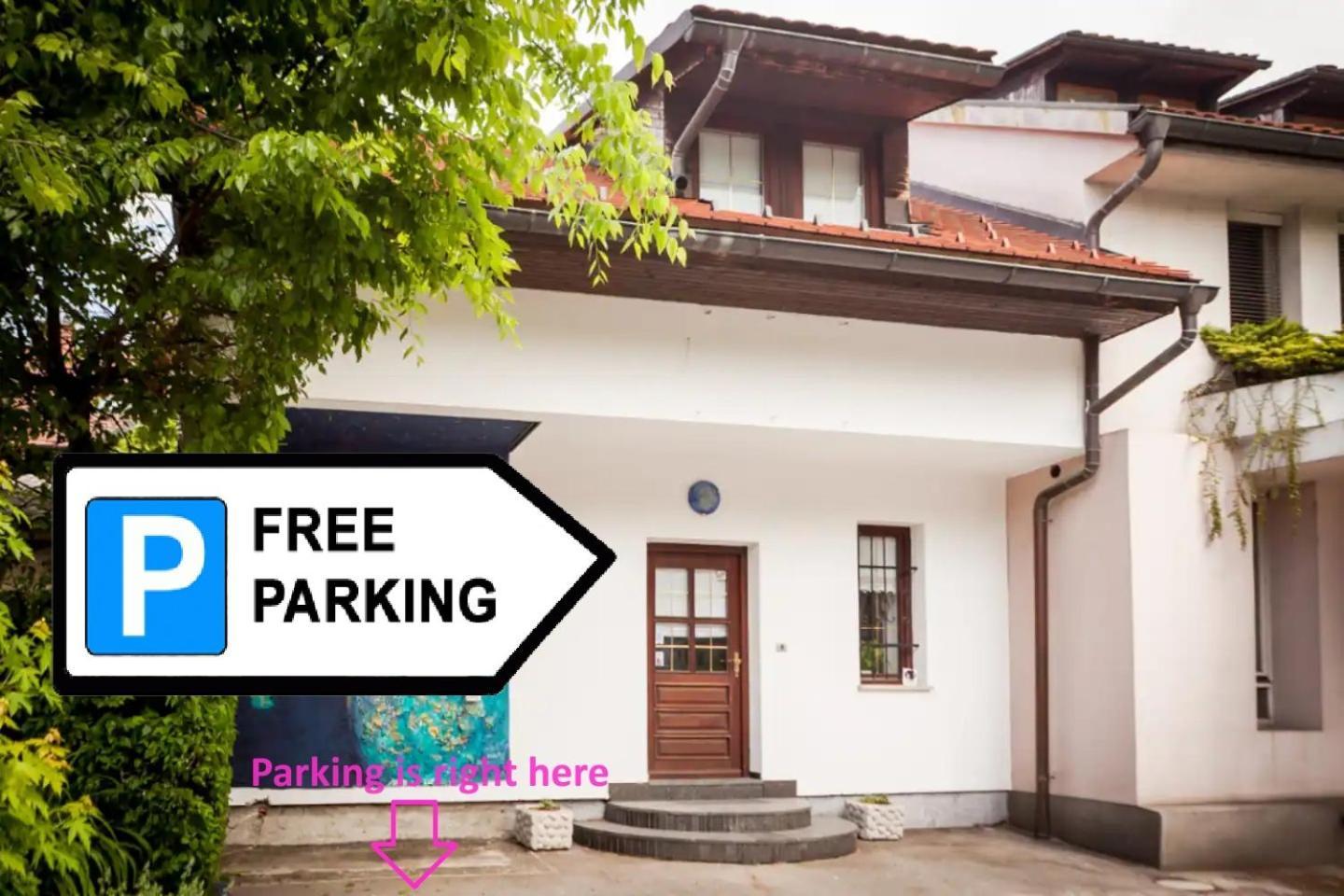 Avrora House Free Parking In Old Town Apartment Любляна Екстериор снимка